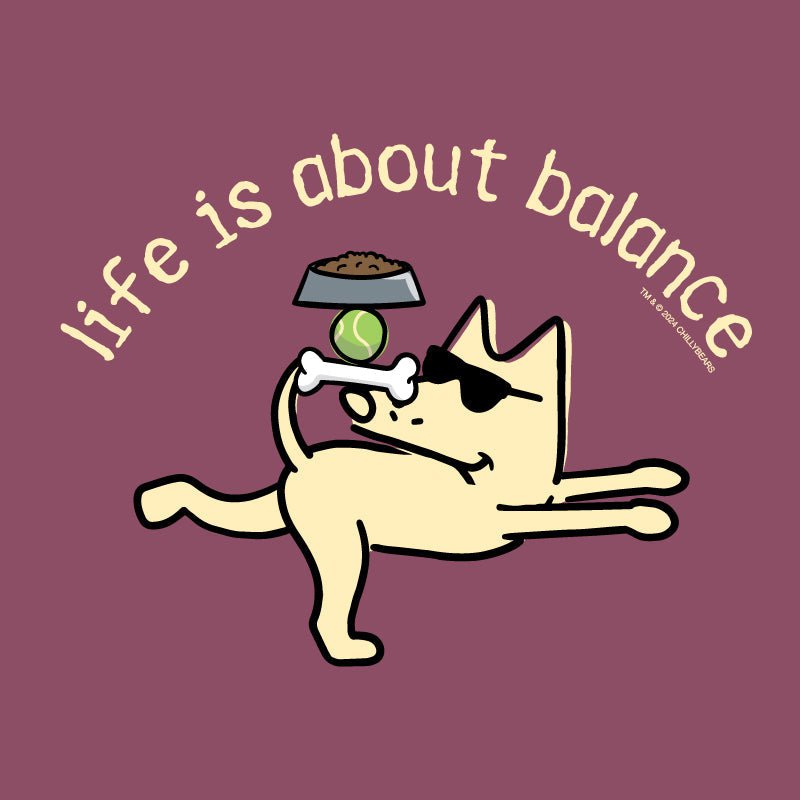 Life's About Balance - Classic Long-Sleeve T-Shirt