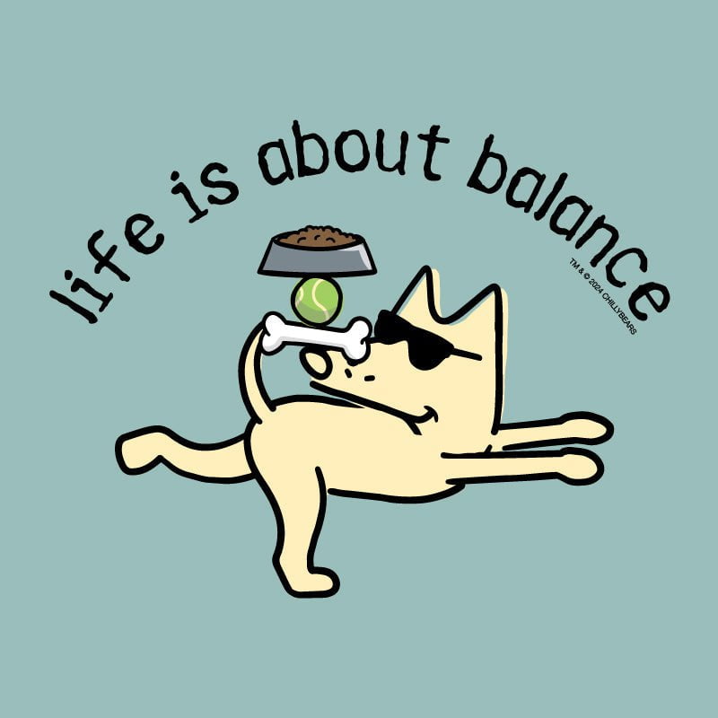 Life's About Balance - Sweatshirt Pullover Hoodie