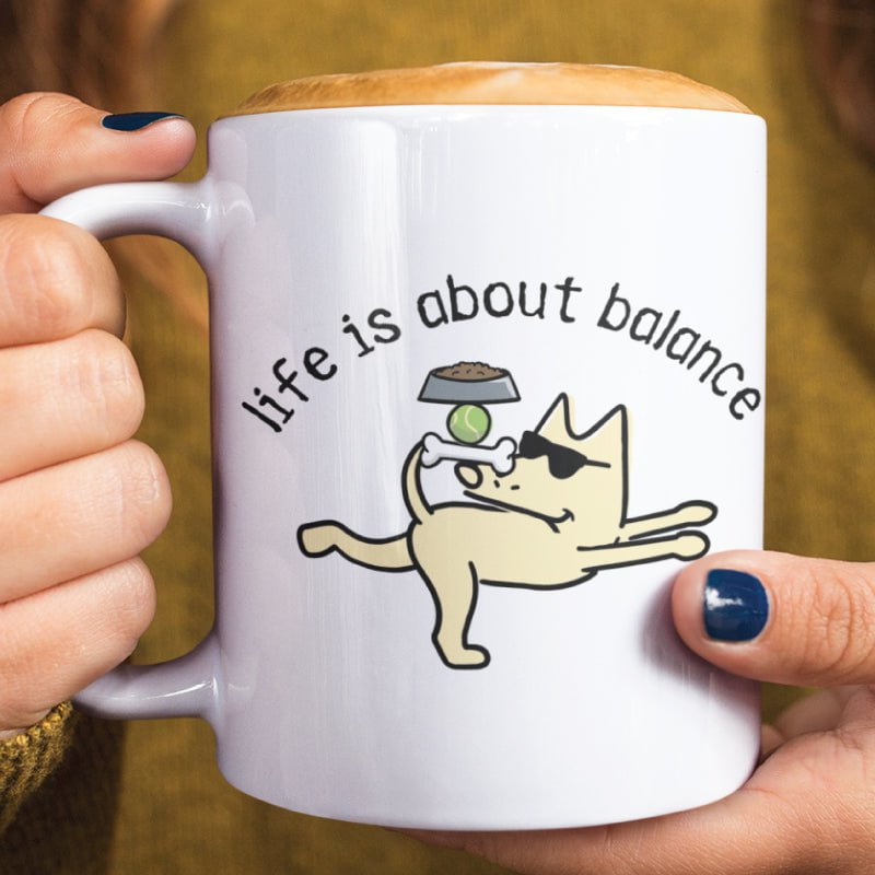 Life's About Balance - Coffee Mug