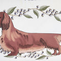 Long Haired Dachshund Pillow Cover