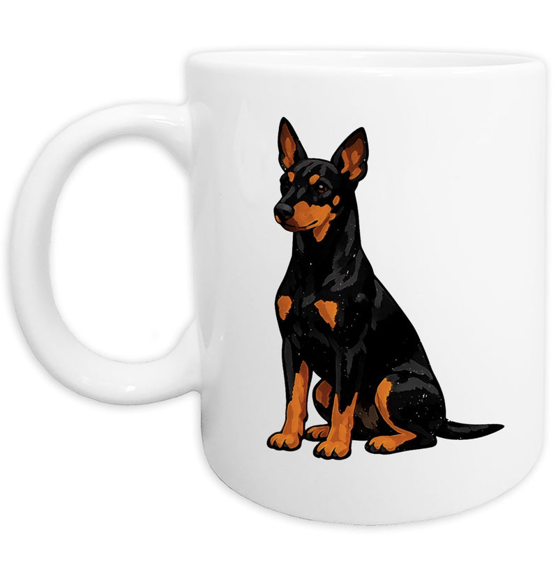 Manchester Terrier Watercolor - Ceramic Mug