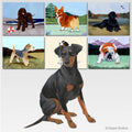 Manchester Terrier Scenic Cutting Board