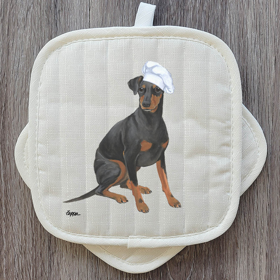 Manchester Terrier Pot Holder Set