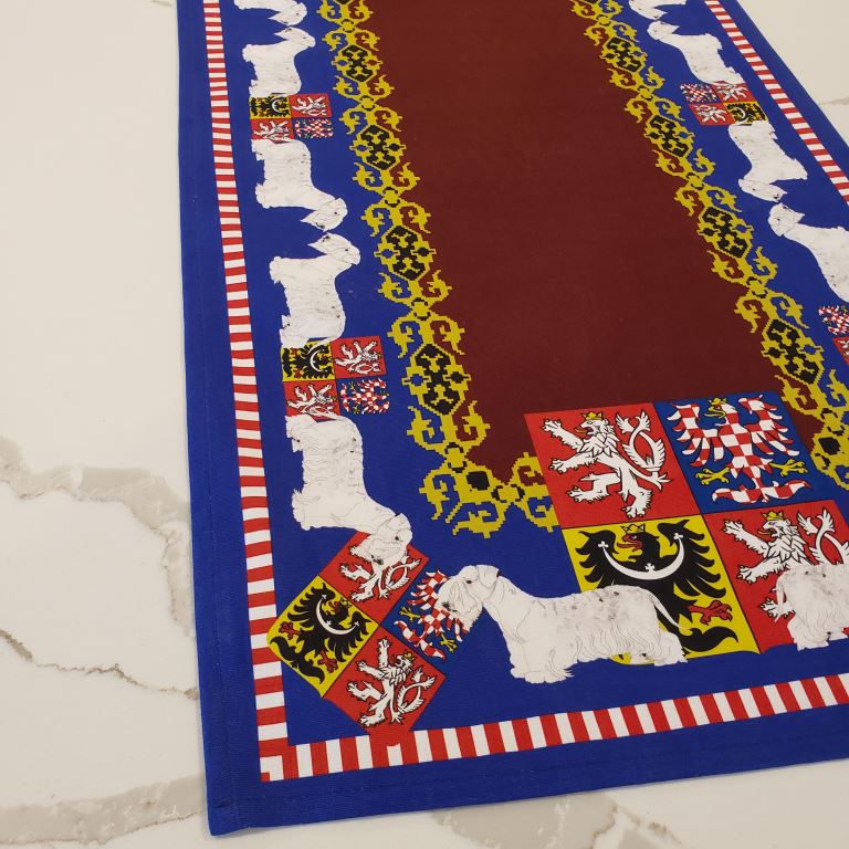 Cesky Terrier Table Runner