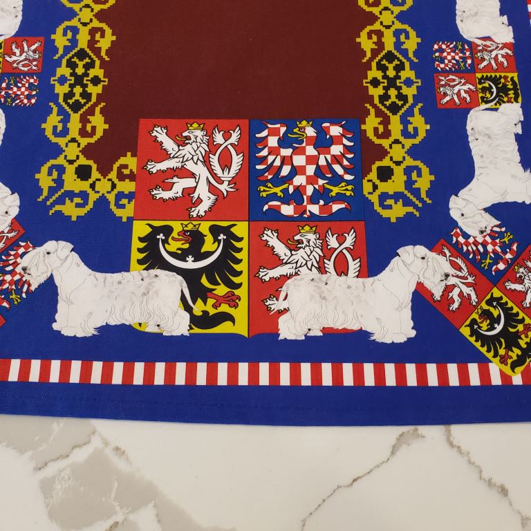 Cesky Terrier Table Runner