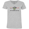 May The Course Be With You - Ladies T-Shirt V-Neck