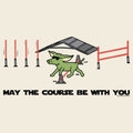 May The Course Be With You - Ladies T-Shirt V-Neck