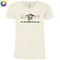 May The Course Be With You - Ladies T-Shirt V-Neck