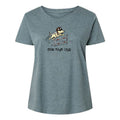 Mile High Club - Ladies Curvy V-Neck Tee