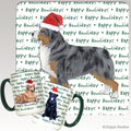Miniature American Shepherd Holiday Mug