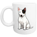 Miniature Bull Terrier Watercolor - Ceramic Mug