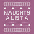 Naughty List Ugly Sweater - Long-Sleeve T-Shirt Classic