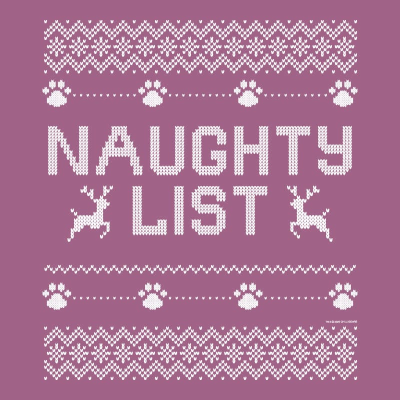 Naughty List Ugly Sweater - Long-Sleeve T-Shirt Classic