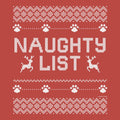 Naughty List Ugly Sweater - Long-Sleeve T-Shirt Classic