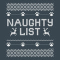 Naughty List Ugly Sweater - Long-Sleeve T-Shirt Classic