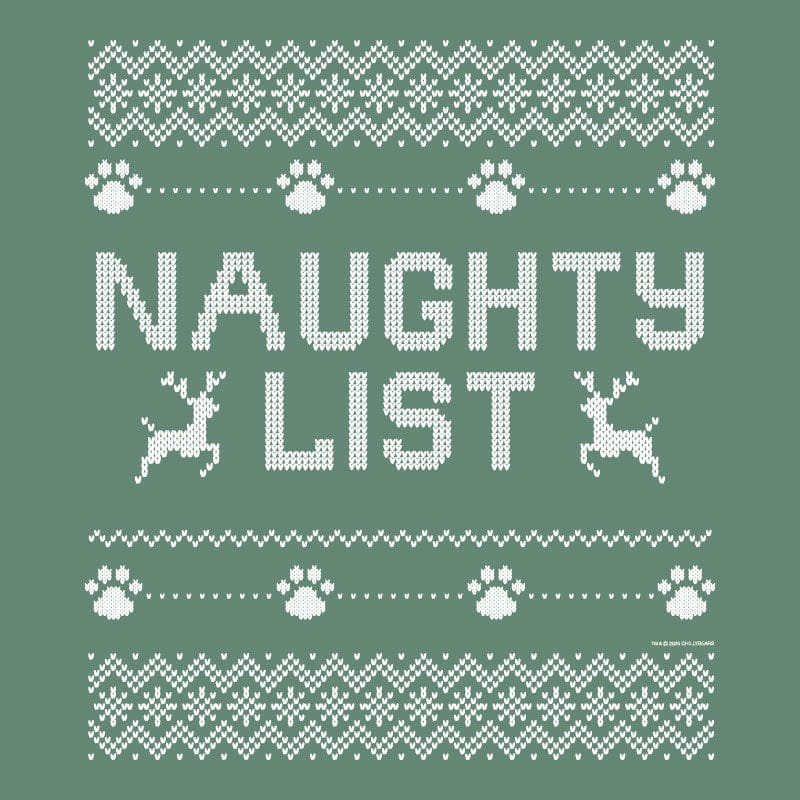 Naughty List Ugly Sweater - Long-Sleeve T-Shirt Classic