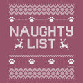 Naughty List Ugly Sweater - Crewneck Sweatshirt