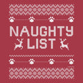Naughty List Ugly Sweater - Crewneck Sweatshirt