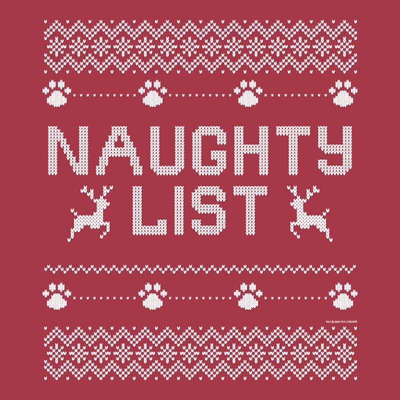 Naughty List Ugly Sweater - Crewneck Sweatshirt