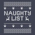 Naughty List Ugly Sweater - Crewneck Sweatshirt