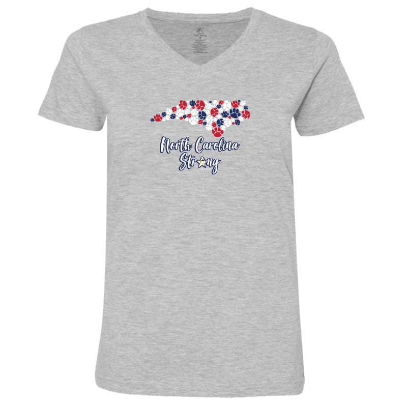 North Carolina Strong - Ladies T-Shirt V-Neck