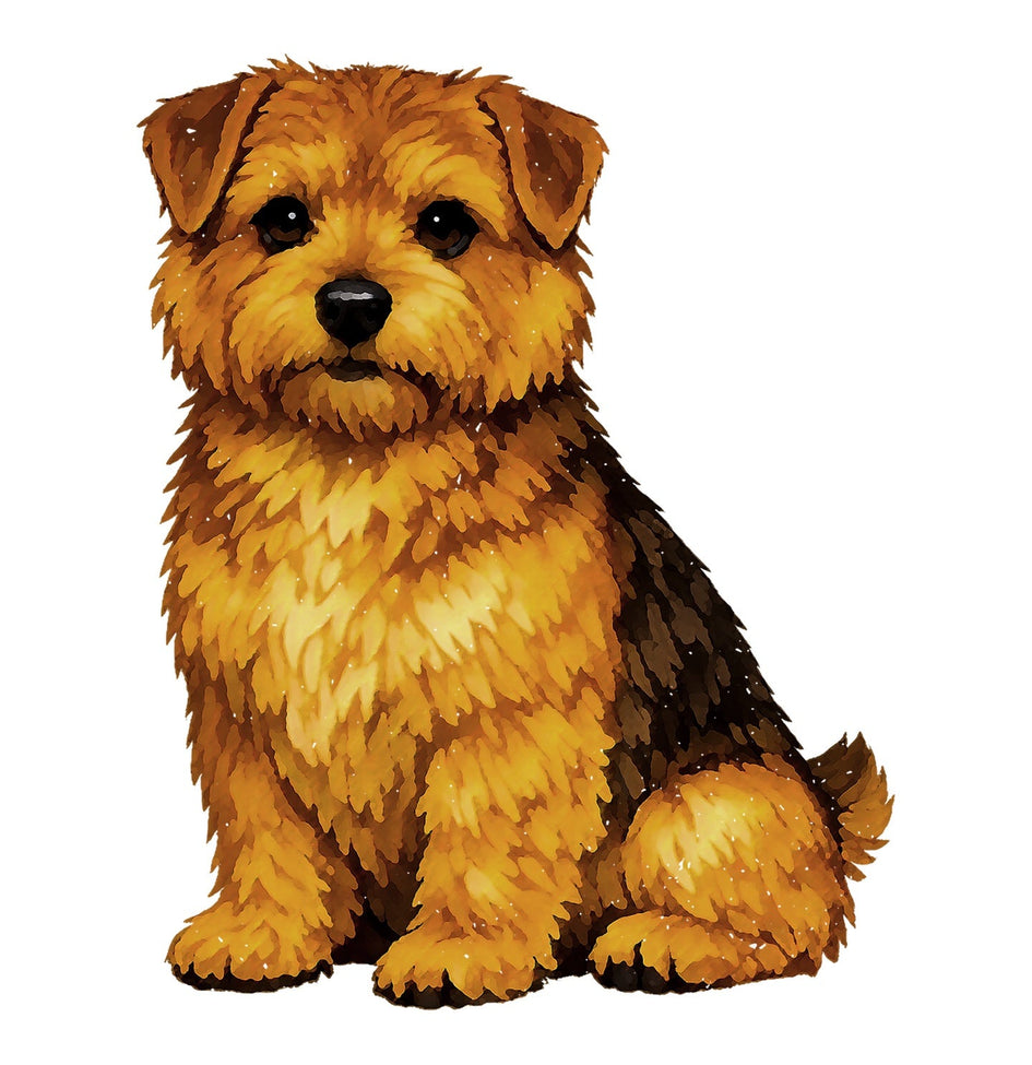 Norfolk Terrier Watercolor - Ceramic Mug