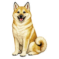 Norwegian Buhund Watercolor - Ceramic Mug