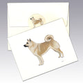 Norwegian Buhund Note Cards