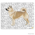 Norwegian Buhund Cutting Board