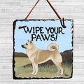 Norwegian Buhund Slate Sign