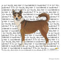 Norwegian Lundehund Cutting Board