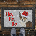 Norwegian Lundehund Holiday Welcome Mat