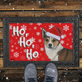 Norwegian Lundehund Holiday Welcome Mat