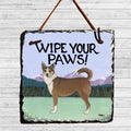 Norwegian Lundehund Slate Sign