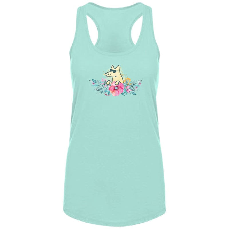 Ok Bloomer - Ladies Racerback Tank Top