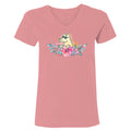 Ok Bloomer  - Ladies T-Shirt V-Neck