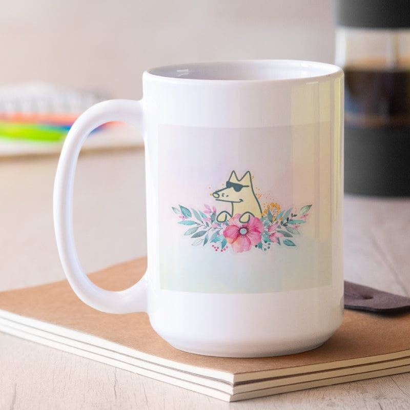 Ok Bloomer - Large Coffee Mug