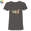On the Rocks - Ladies T-Shirt V-Neck