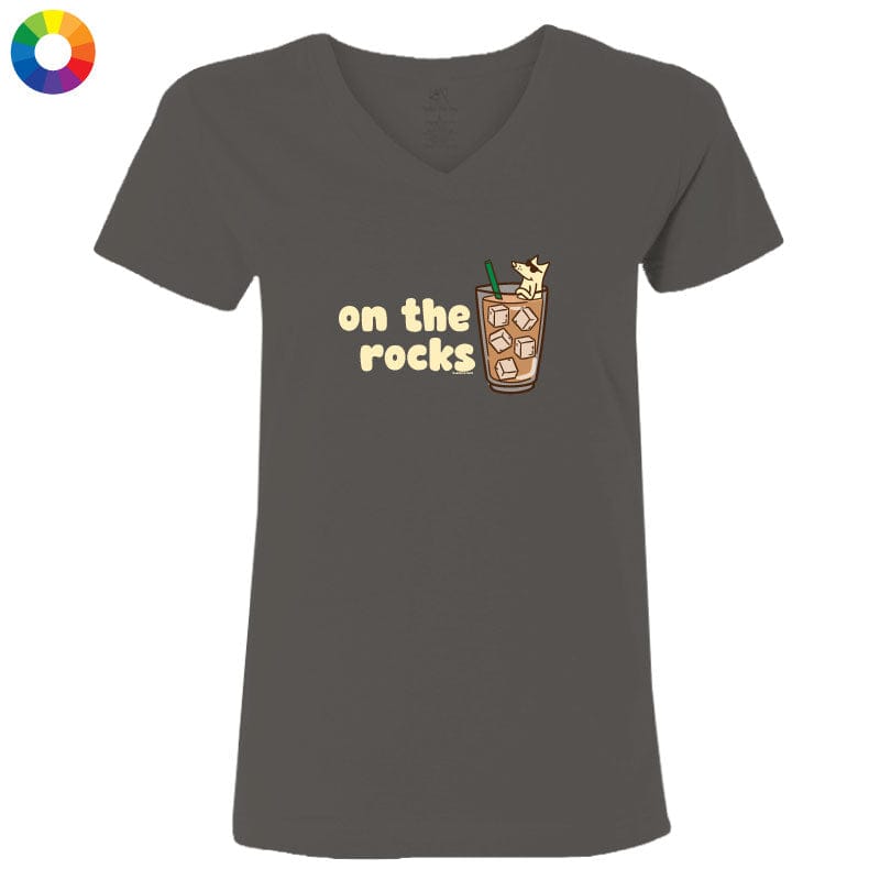 On the Rocks - Ladies T-Shirt V-Neck