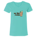 On the Rocks - Ladies T-Shirt V-Neck