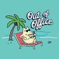 Out of Office - Ladies T-Shirt V-Neck