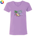 Out of Office - Ladies T-Shirt V-Neck