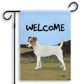 Parson Russell Terrier Scenic Garden Flag