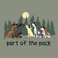 Part of the Pack - Ladies Curvy V-Neck Tee