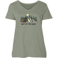 Part of the Pack - Ladies Curvy V-Neck Tee
