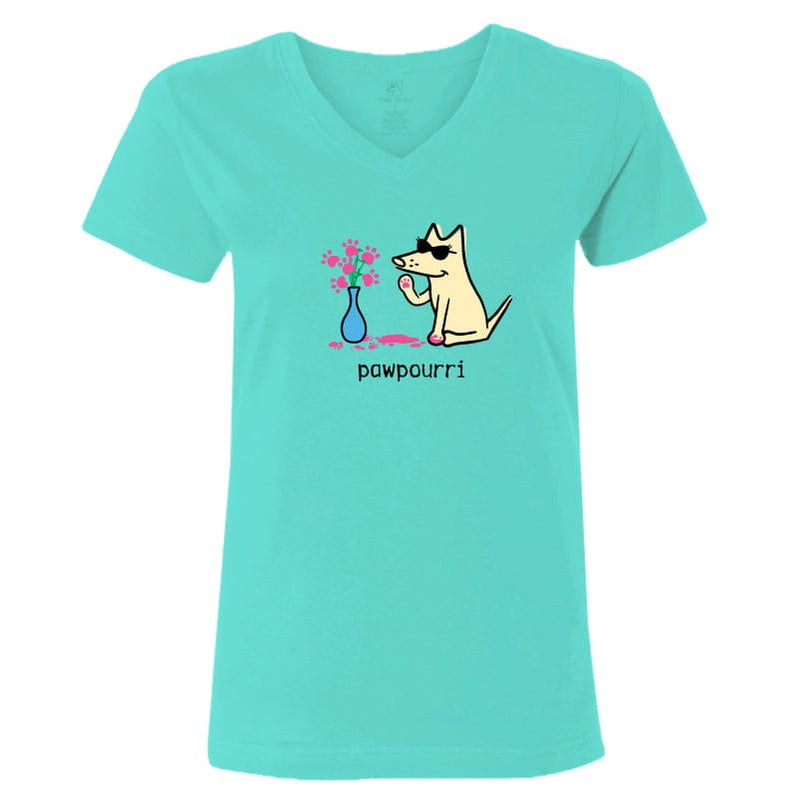 Pawpourri  - Ladies T-Shirt V-Neck