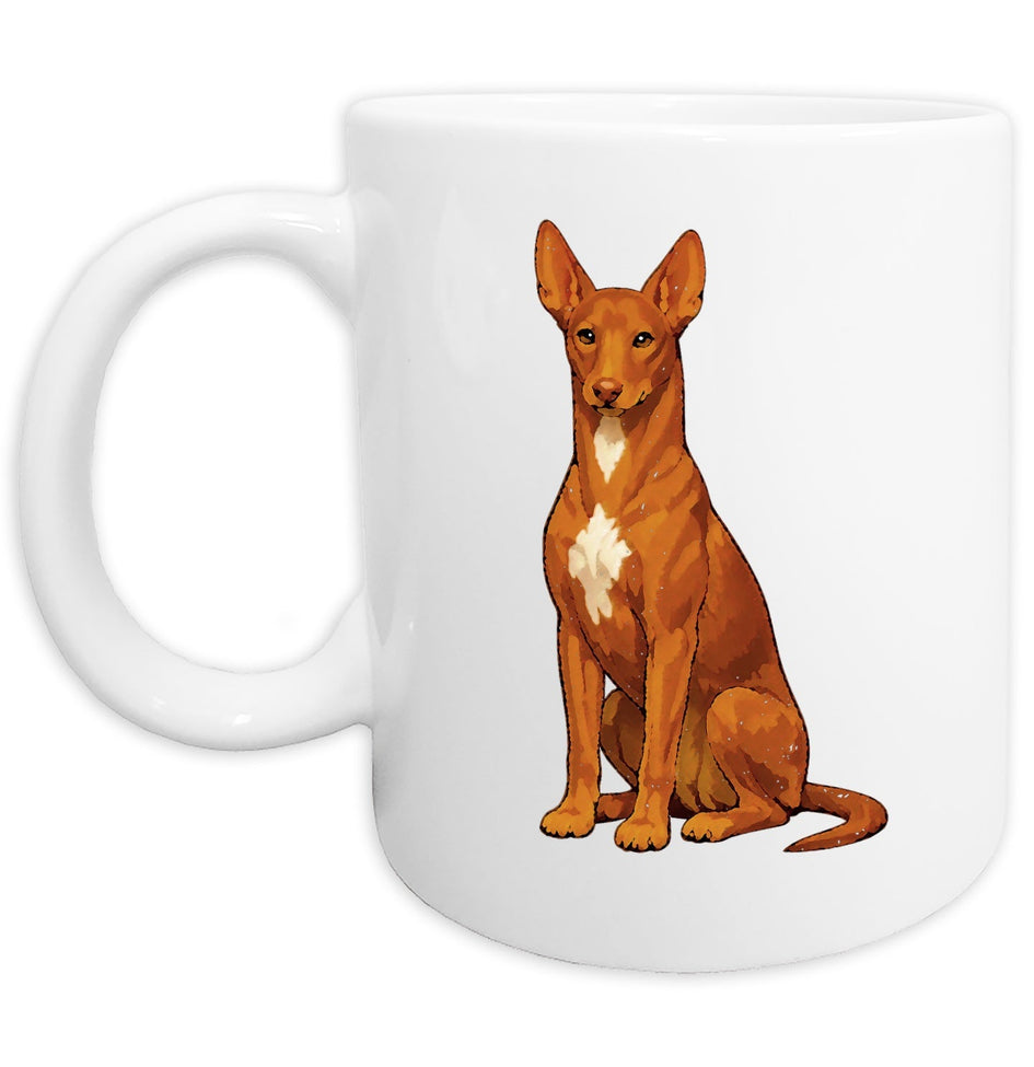 Pharaoh Hound Watercolor - Ceramic Mug
