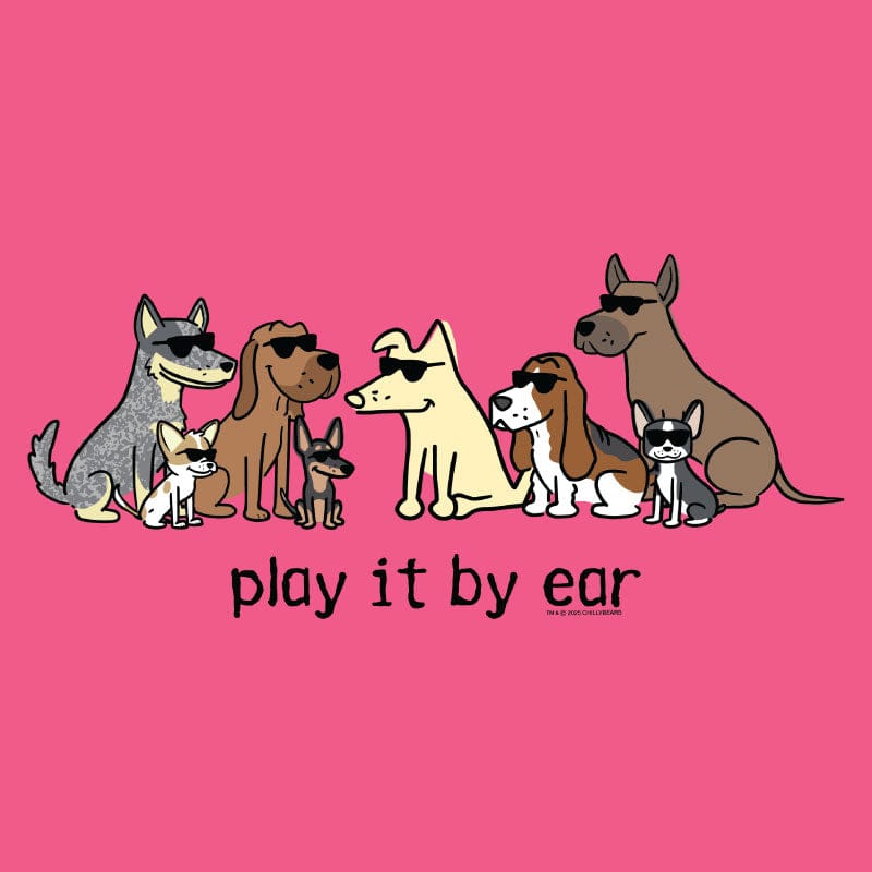 Play it by Ear - Ladies T-Shirt V-Neck