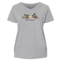 Play it by Ear - Ladies Curvy V-Neck Tee