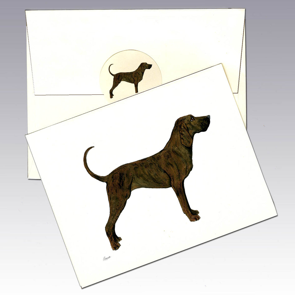 Plott Hound Note Cards